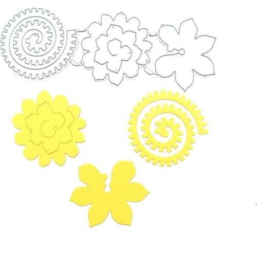 Julyarts Circle Flower Cutting Dies New Stencils For DIY Scrapbooking Creative Decoration Die Cutter Craft Kids Handmade