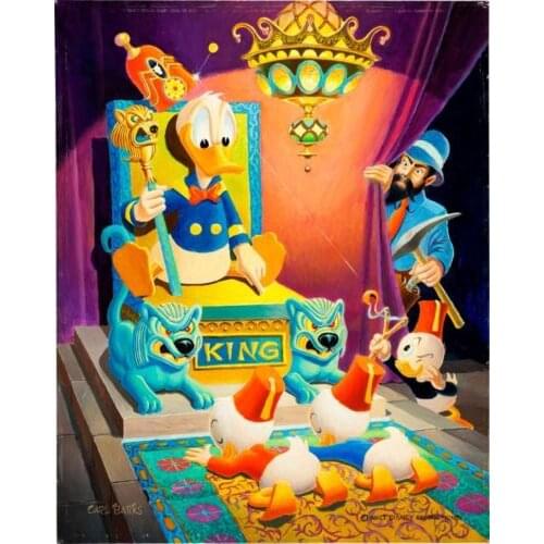 Oil painting HD Print on Canvas Art Deco,Ancient Persia Donald 8x12 inch