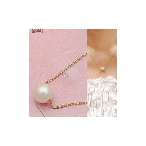 Korean version of the popular modern minimalist temperament Short imitation pearl necklace jewelry wholesale free shipping