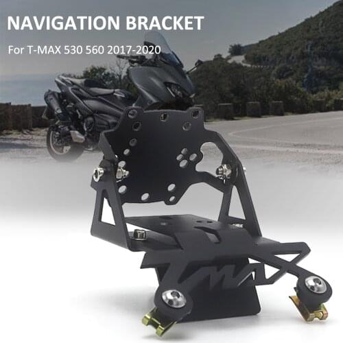 TMAX 560 Motorcycle Windscreen Phone Navigation Bracket USB Mounting Holder For YAMAHA T-MAX 560 Tmax560 2017