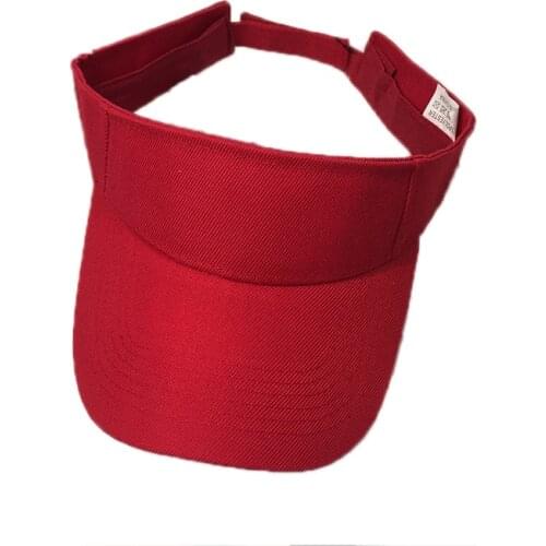 2019 Summer sun hat Visor cap Men Women Outdoor Sport Sun Visor Cap Hat for Golf Hiking Tennis running Anti-UV cap adjustable