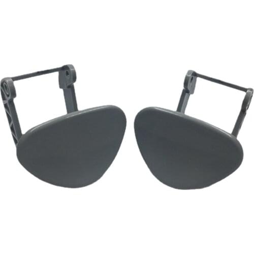 Left & Right Side Front Nozzle Cap Headlight Washer Jet Cover for Mercedes Benz C-Class W203 2000-2006