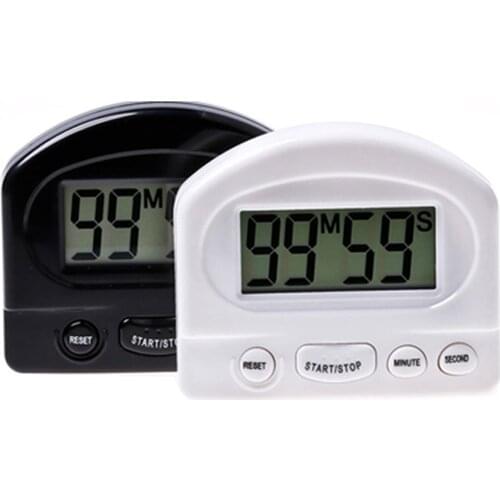 Mini LCD Digital Kitchen Timer Cooking Count Up Countdown Alarm Clock Magnetic Electronic Alarm Sleep Stopwatch Clocks