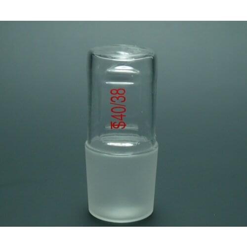 Deschem 40/38,Hollow Glass Stopper,B40 Lab Glassware Standard Joint Plug