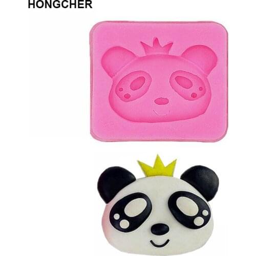 Cartoon animal DIY handmade fondant cake silicone mold, chocolate cake mold, kitchen baking tool, jelly pudding clay mold