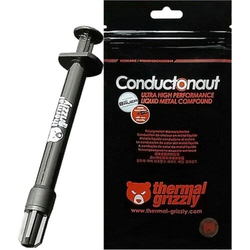 Thermal Grizzly Conductonaut Conductivity 73W/mk Liquid metal thermal grease AMD Intel Processor Thermal Paste With Certificate