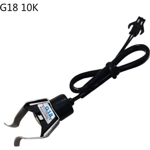 10K 50K G12 G18 Wall Mounted Tube Clamp Type NTC Temperature Sensor Probe Head High Accuracy