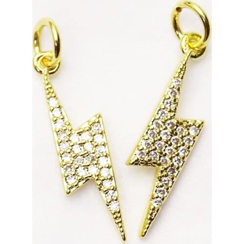 20 Pcs Zirconia Flash necklace tiny Pendant jewelry Necklace pendant fashion jewelry women accessories pendants 8209