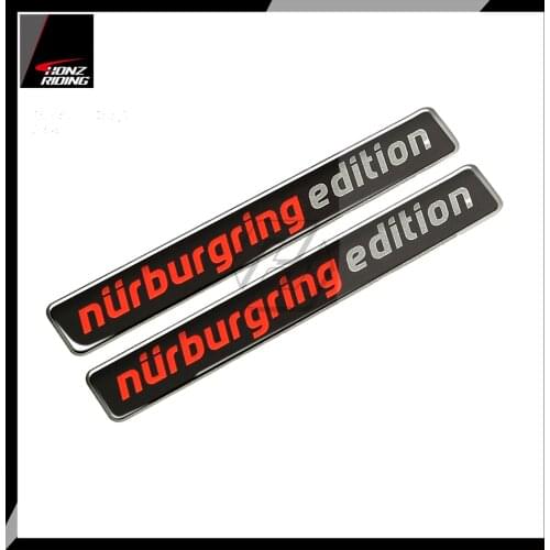 3D Motorcycle Tank Pad Nurburgring Edition Sticker Motocross Racing Car Sticker
