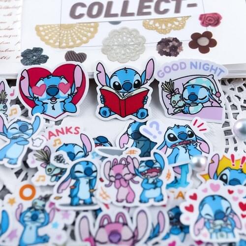 40PCS New Anime cute cartoon Paper Lable Stickers Crafts And Scrapbooking Decorative Sticker DIY Lovely Stationery