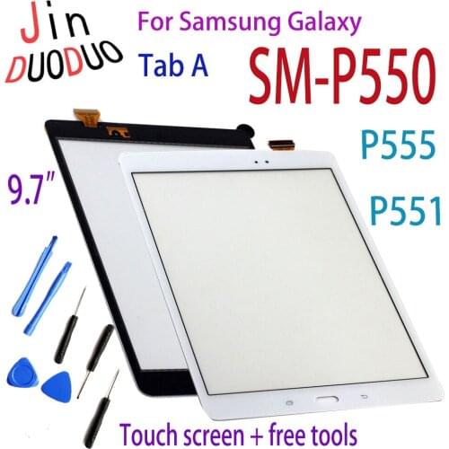9.7 Inch For Samsung Galaxy Tab A SM-P550 P555 P551 Touch Screen Panel Digitizer Sensor LCD