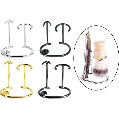 Safety Razor Holder Stand Storage Stand Shaving Brush Stand Hanging Rack Accessory Supplies Tool for Men Hotel Modern Design