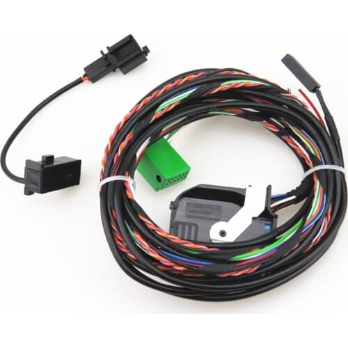 FHAWKEYEQ RCD510 RNS510 9w2 Bluetooth Module Microphone Cable Harness Plug For VW Passat B7 B6 Tiguan Jetta Golf 5 MK6 3BD035711