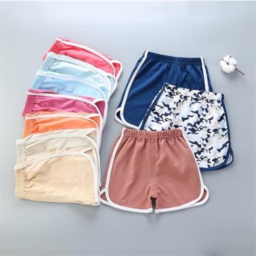 1-5Y Baby Kids Shorts for Boys Girls Clothes Summer 2021 Childrens Cotton Shorts Pant Trousers