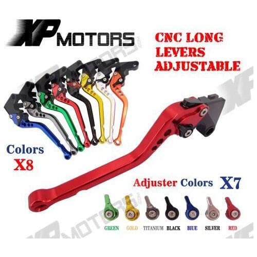 CNC Long Adjustable Racing Brake Clutch Lever For Suzuki GS500 1989-2008 GS500E 1994-1998 GS500F 2004-2009 NEW