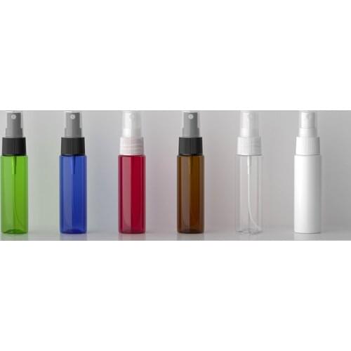 Wholesale 10-100pcs 30ml Refillable Bottles Travel Plastic Perfume Atomizer Empty Small Mini Spray Bottle Cosmetic Containers