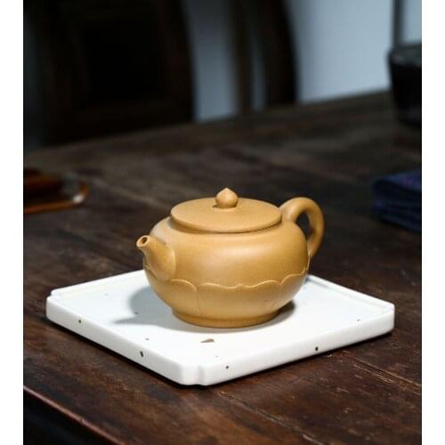 Lian Zuo Hu China Kettle Ceramic Teapot For Tea Puer Oolong Tea Set Handmade