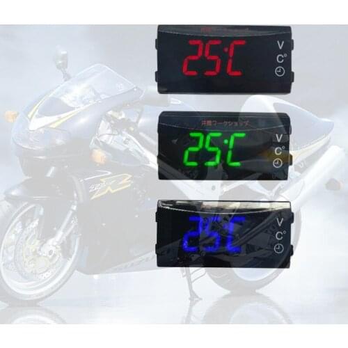 New Mini LED Display Digital Voltmeter Panel Volt Voltage Meter Tester Reverse connection protection 12V For Car motorcycle Hot