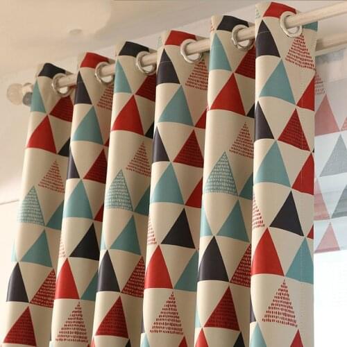 Modern Geometric window treatments Curtains for Living Room for Bed Room Blackout Curtains Kitchen Kid Room