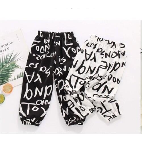 Light Spring Summer Thin Casual Pants Boys Kids Trousers Children Clothing Teenagers Formal Outdoor Elastic Waist High Quality