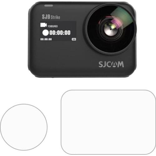 LCD Diaplay Screen Protective Film Lens Glass Protector Protection Cover For SJCAM Series SJ9 Strike/ Max 4K Action Sport Camera