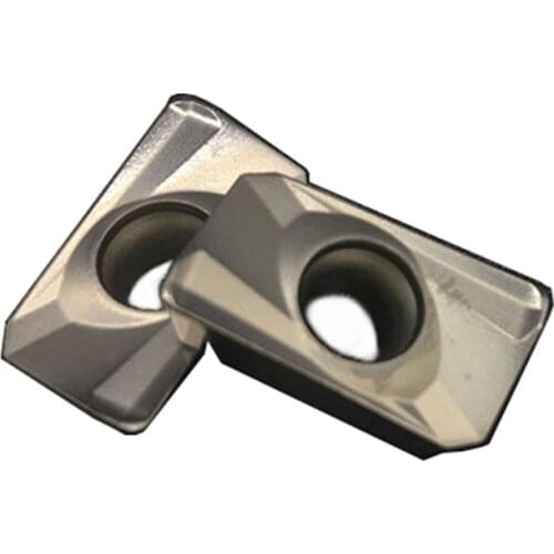 10PCS APMT1604 PDER H2 CT7000 Milling Tools Cermet Grade Carbide insert Lathe cutter Tool Milling insert Face milling