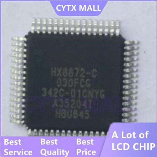 2PCS HX8872-C HX8872 030FCG QFP64