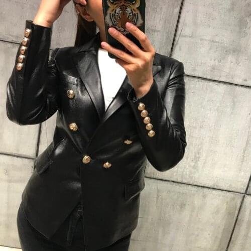 2017 lady genuine leather jacket women real leather jacket