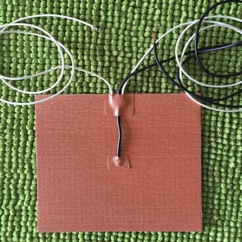 250x150mm 220v,400W, NTC 100k ,3M adhesive, Powerful Big Truck Engine Block Oil Pan Flexible Silicone Heater Pad Warming Product