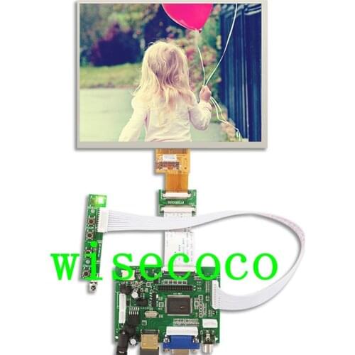 8 inch LCD display screen HJ080IA-01E HE080IA-01D VGA Audio Driver Control Board