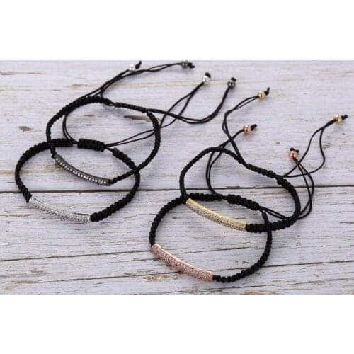 8mm uhd34 gold silver Copper cz zircon cubic zirconia elastic adjusted Chakra Reiki Prayer Buddha Yoga tube Bracelet Bangles