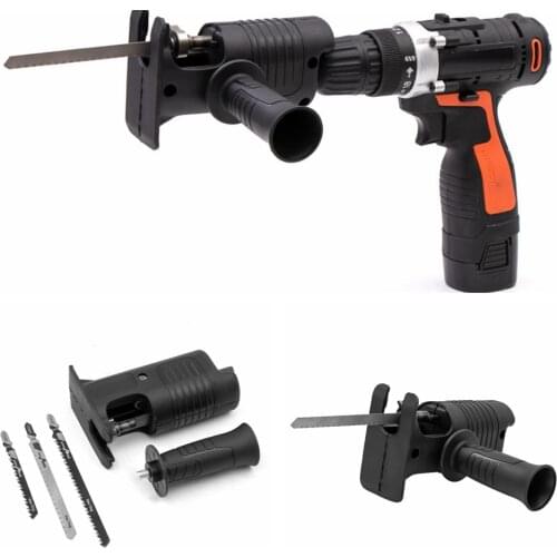 Household Electric Drill Modified Electric Reciprocating Jig Saw Adapter Electric Reciprocating Saw Pruning Saw