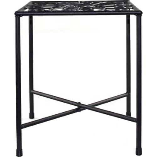 Flower Shelf Wrought Iron Frame Plant Stand Indoor Simplicity Space Saving Balcony Multi-layer