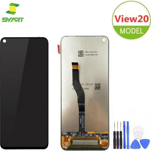 For Huawei Honor View 20 LCD Display Touch Screen Digitizer Assembly + Tools For Honor V20 / Nova 4 / VCE-AL00 6.4" LCDs Screen