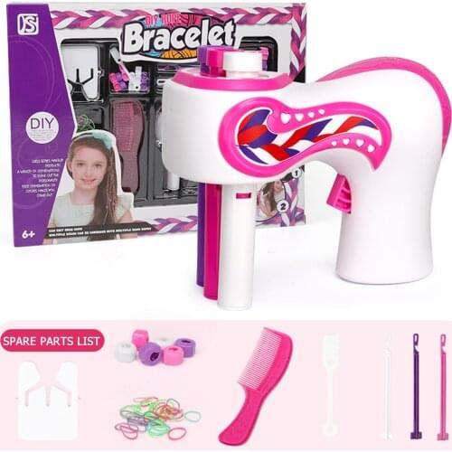 Electric Automatic Hair Braider DIY Stylish Braiding Hairstyle Tool Twist Braider Machine Hair Editor Weave Roller Toys For Girl