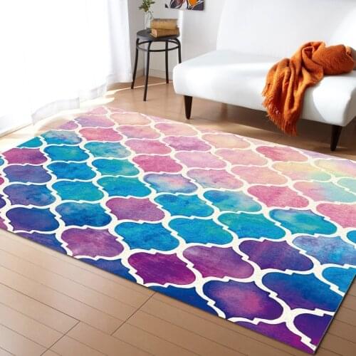 Geometric flower pattern home rug carpets for living room carpets for bed room persian carpet area rug large decoration salon