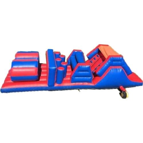 Commercial Inflatable Obstacle Course with Slide with CE blower/Inflatable Fun City