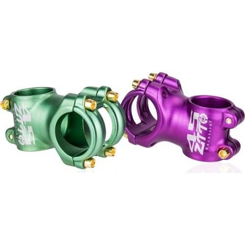 MTB Bike Short Stem 31.8mm Bicycle Handlebar Stem High Strength 45MM 7 Degree XC AM Gravel Bike Stem Mountain Road Bike Stem