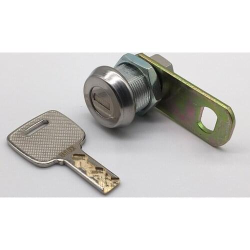 Brass snake key toolbox lock 19mm steel cabinet door lock
