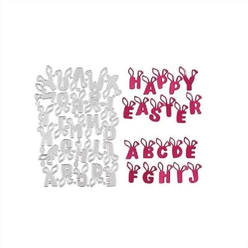 26 letters Metal Cutting Dies for DIY Scrapbooking Album Paper Cards Decorative Crafts Embossing Die Cuts