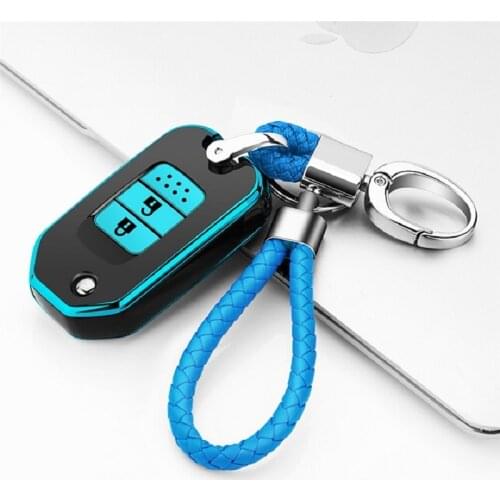 Soft TPU Car Key Case for Honda Civic 2017 Cr-V Card V Agreement 9 pilot Vezel 2015 city 2016 Jazz Crider HRV Car accessories