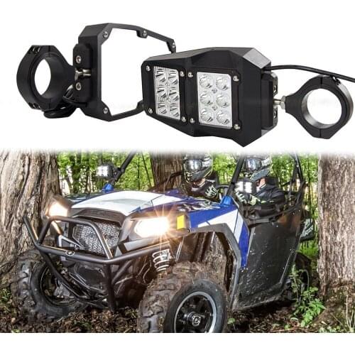 New 1.5"-2" UTV Rear View Side Mirrors w/ LED Light for can am maverick x3 for polaris rzr S 800 900 1000 xp for Arctic Cat