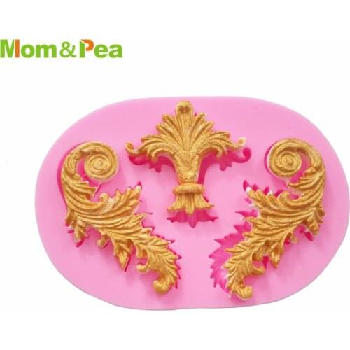 Mom&Pea MPA0756 Deco Shaped Silicone Mold Cake Decoration Fondant Cake 3D Mold Food Grade