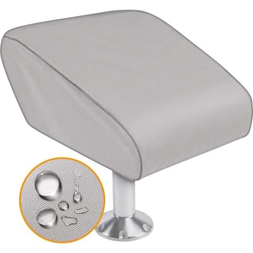 Helmsman Protection Waterproof Outdoor Foldable Boat Seat Cover Ship UV Resistant Yacht Captain Chair Elastic Closure Dust