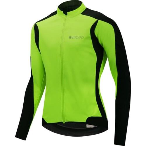 Wulibike green windbreaker Mens Cycling Jacket Long Waterproof Windproof Road Mountain Bike MTB Jackets Bicycle coat
