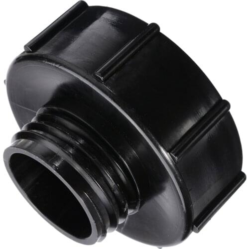 1pcs Black IBC Adapter Replacement S100x8 (100mm) to Reduce S60x6 (60mm) IBC Adapter Tank Faucet Valve Water Connectors