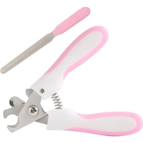 Pet Toe Care Nail File Portable Scissors Trim Nails Stainless Steel Dogs Cats Claw Nail Clippers Cutter Products dropshipping