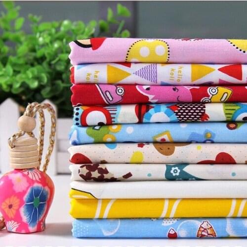 50x160cm 100% Cotton Fabric Kids Cotton Patchwork Cloth DIY Sewing Quilting Fat Quarters Material For Baby Child