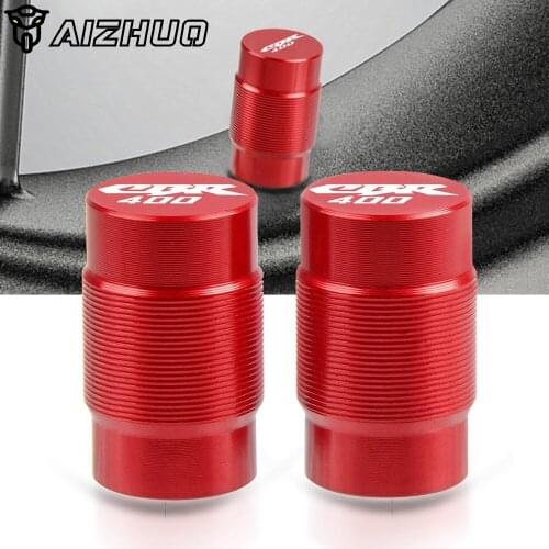 Wheel Tire Valve Stem Caps Airtight Covers Motorcycle Accessorie For HONDA CBR400 NC23 NC29 CBR 400 1986-1994 1987 1988 1989