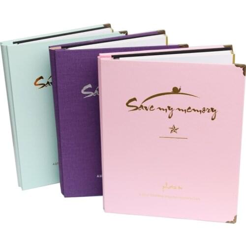 A4 Large Capacity DIY Film Self-adhesive Album 3/4/5/6/7 Inch Universal White Card Combination Clearing Board Album